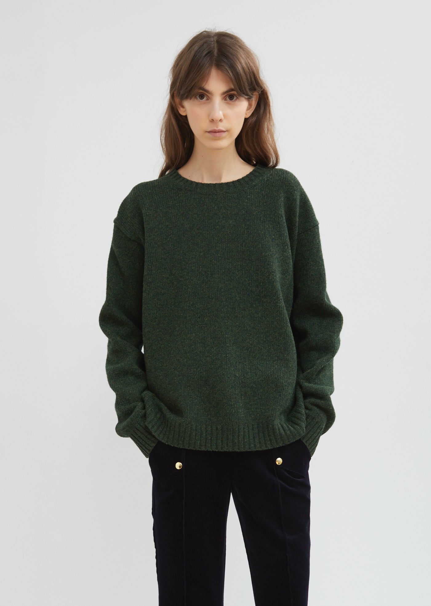 Acne Studios(Acne)◆LIOS AW13/ニット・セーター(厚手)/XXS/ウール/GRN// ACNE STUDIOS アクネ ストゥディオズ グリーン モヘア ニット