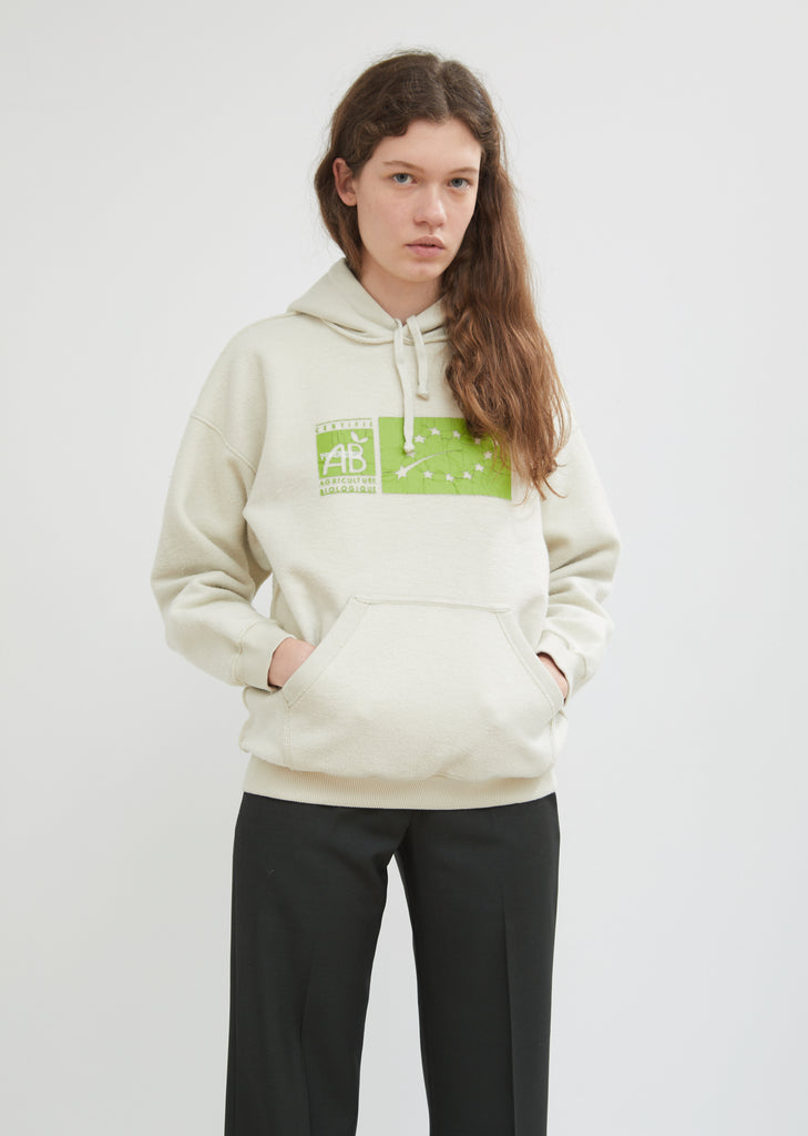 Graphic Inside-Out Fitted Hoodie