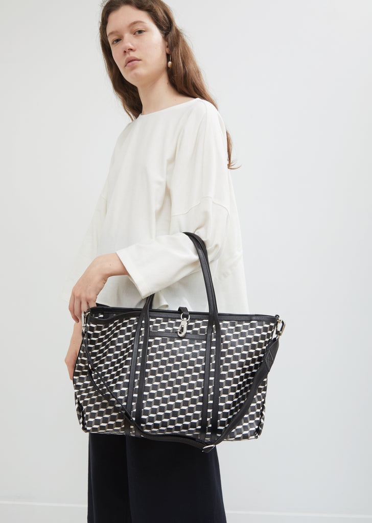 Polycube Canvas Cube Tote