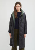 Hooded Reversible Quilted Parka