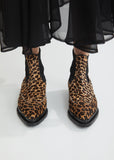 Leopard Chelsea Boots