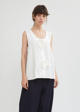 Broderie Anglaise Tank Top