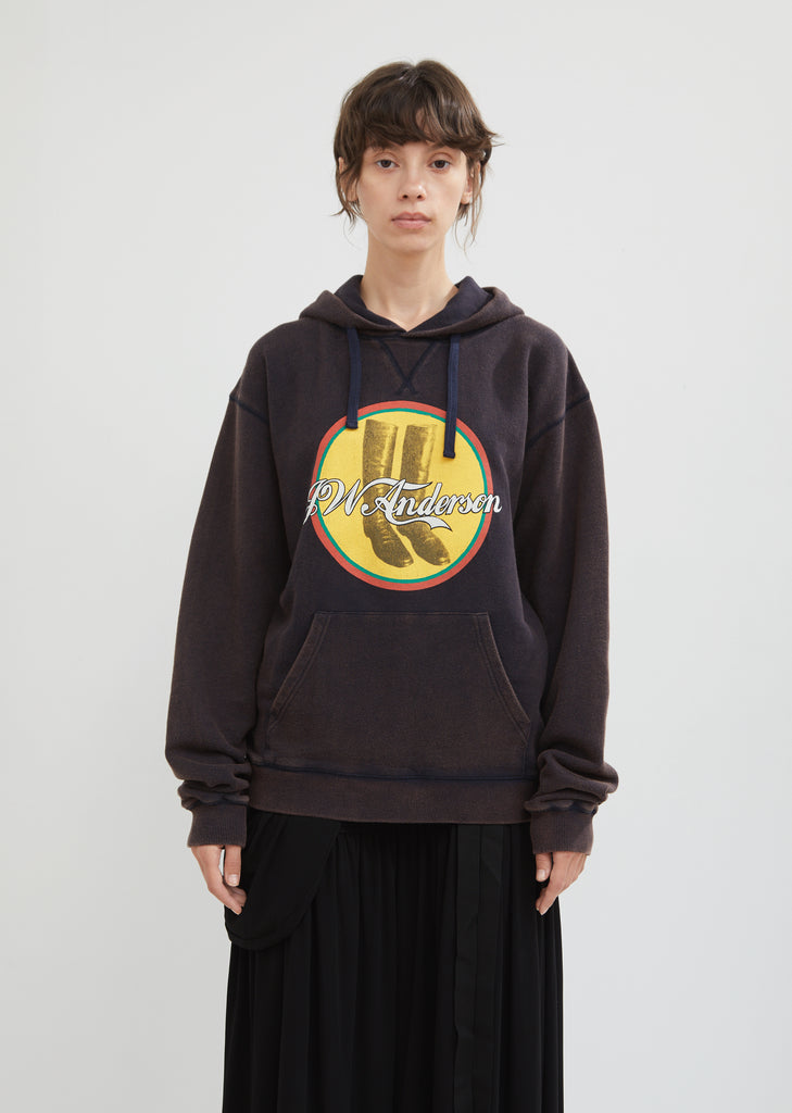 Logo Cola Boots Hoodie