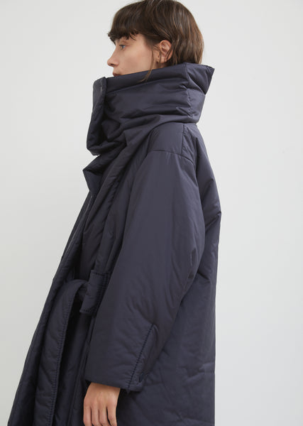 Square Short Padded Coat by Issey Miyake-La Garçonne