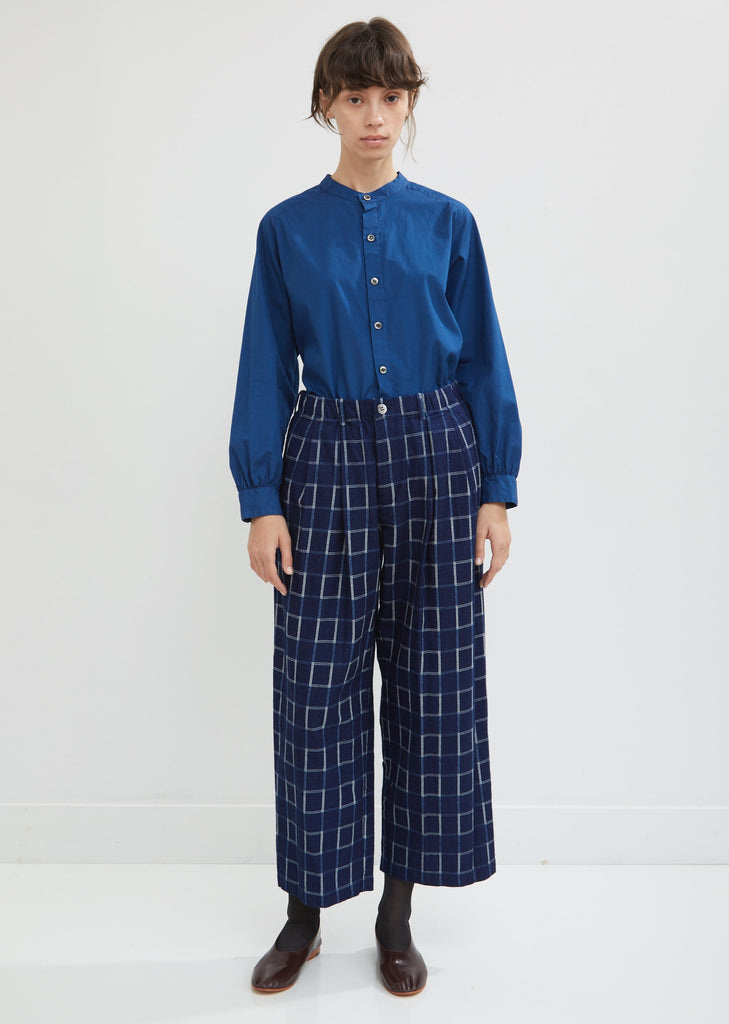 Flannel Relaxed Pants