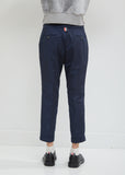 Moire Tracee Skinny Trousers