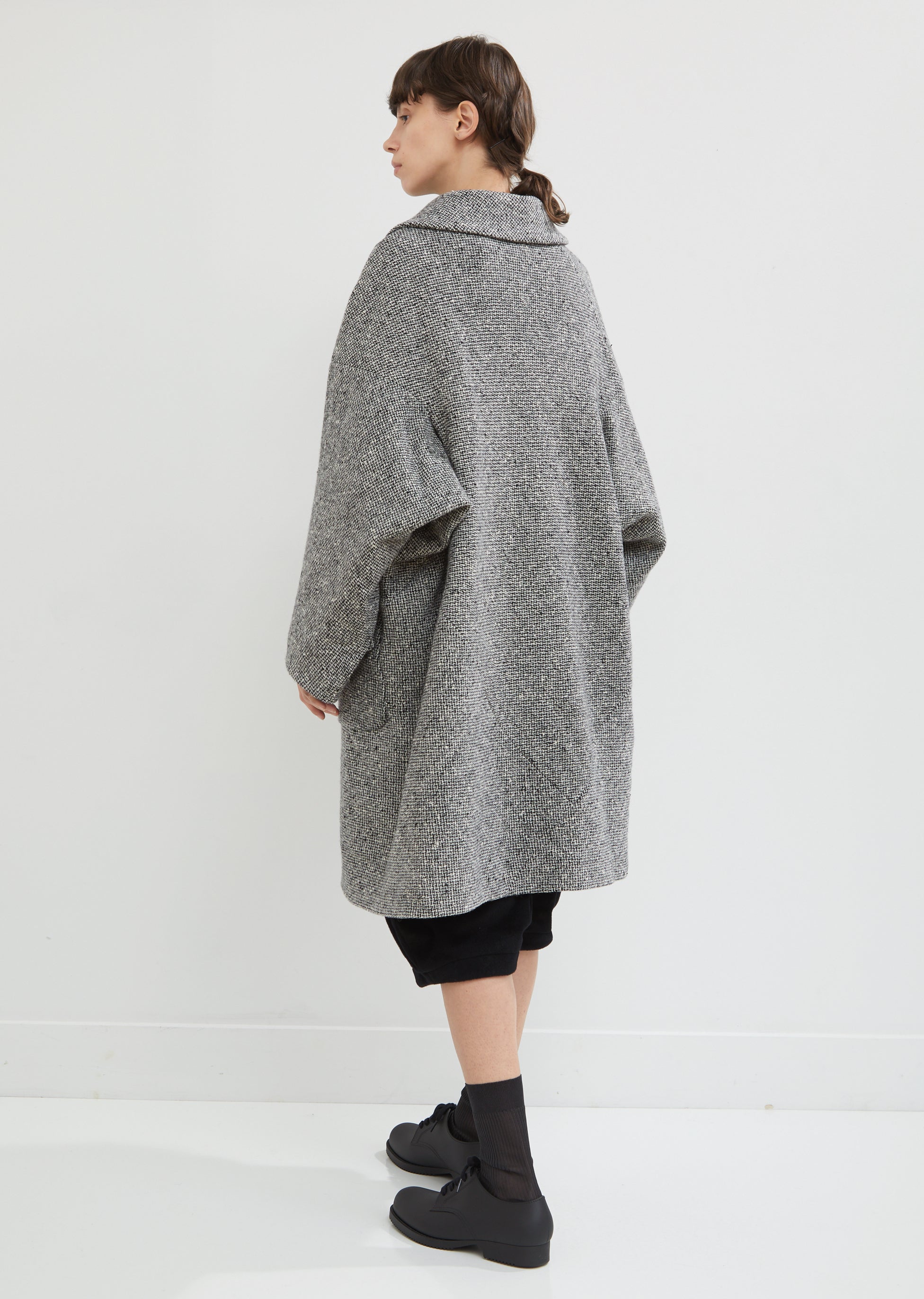 Wool Herringbone Tweed Coat by Comme Des Garçons Comme Des Garçons