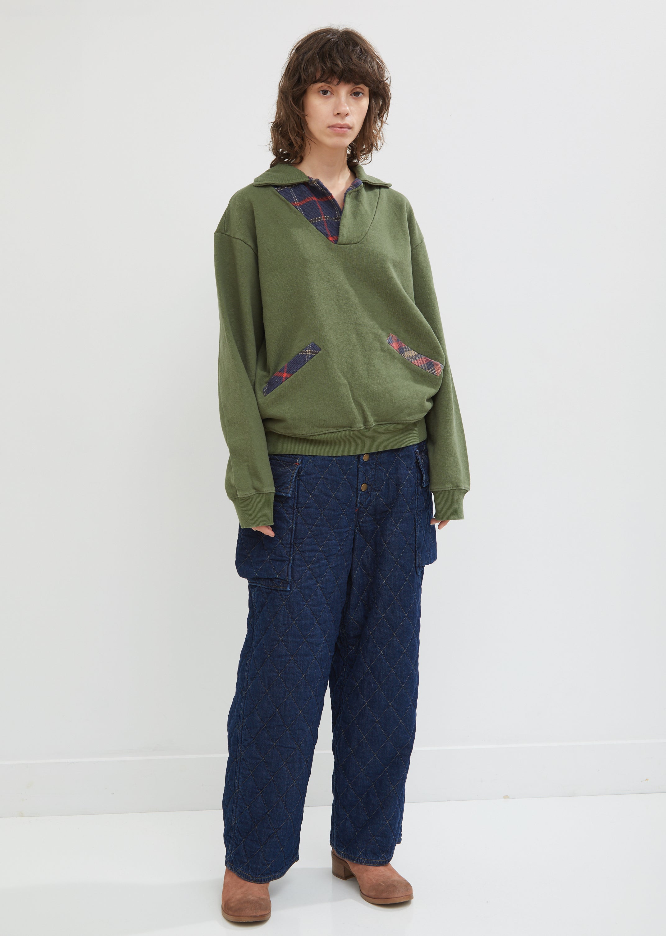 Embroidered Technical Cotton Cargo Pants - Ready-to-Wear 1ABYDL