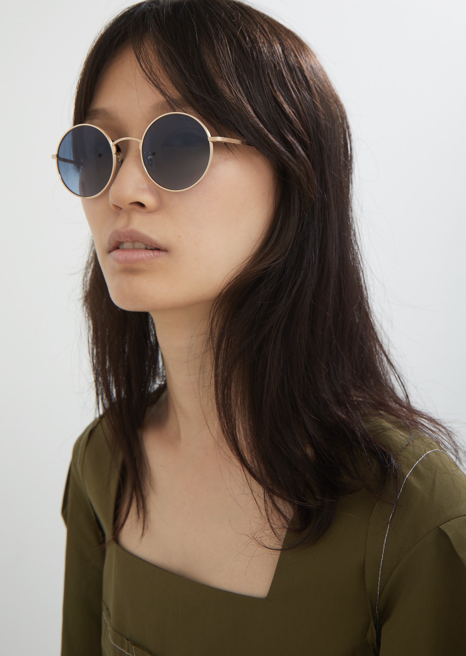 After Midnight Sunglasses by Oliver Peoples The Row- La Garçonne