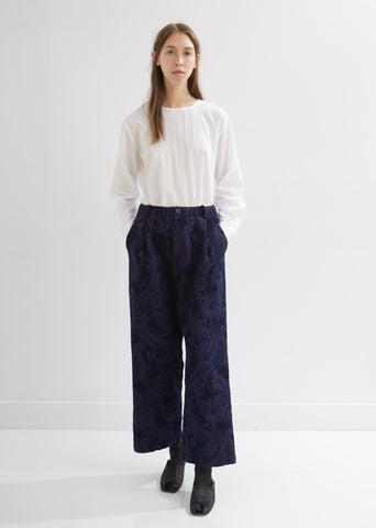 Gobelin Paisley Wide Pants