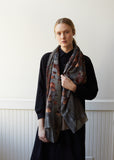 Hiver Wool Cashmere Silk Blend Scarf