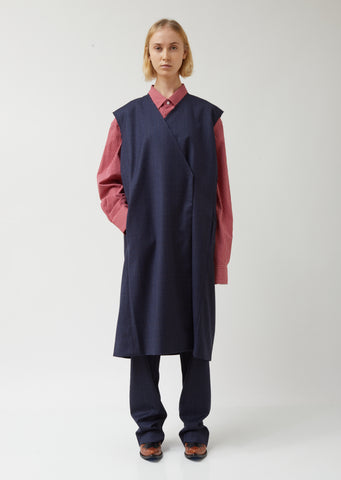 Tailored Sleeveless Coat