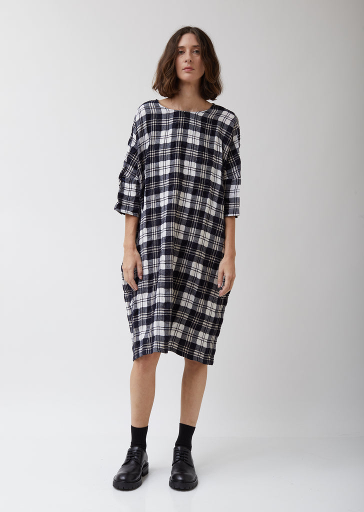 flannel t shirt dress T-Shirt Trendy and stylish Peppermint Kisses Flannel Tunic Dress