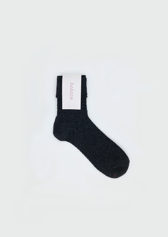 Folded Socks — Charcoal