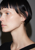 3D Triangle Earring — 25mm