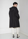 Recycled Nylon Hooded Raincoat