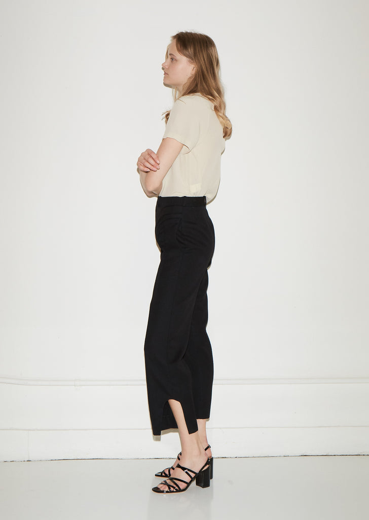 Cascading Wool Trousers