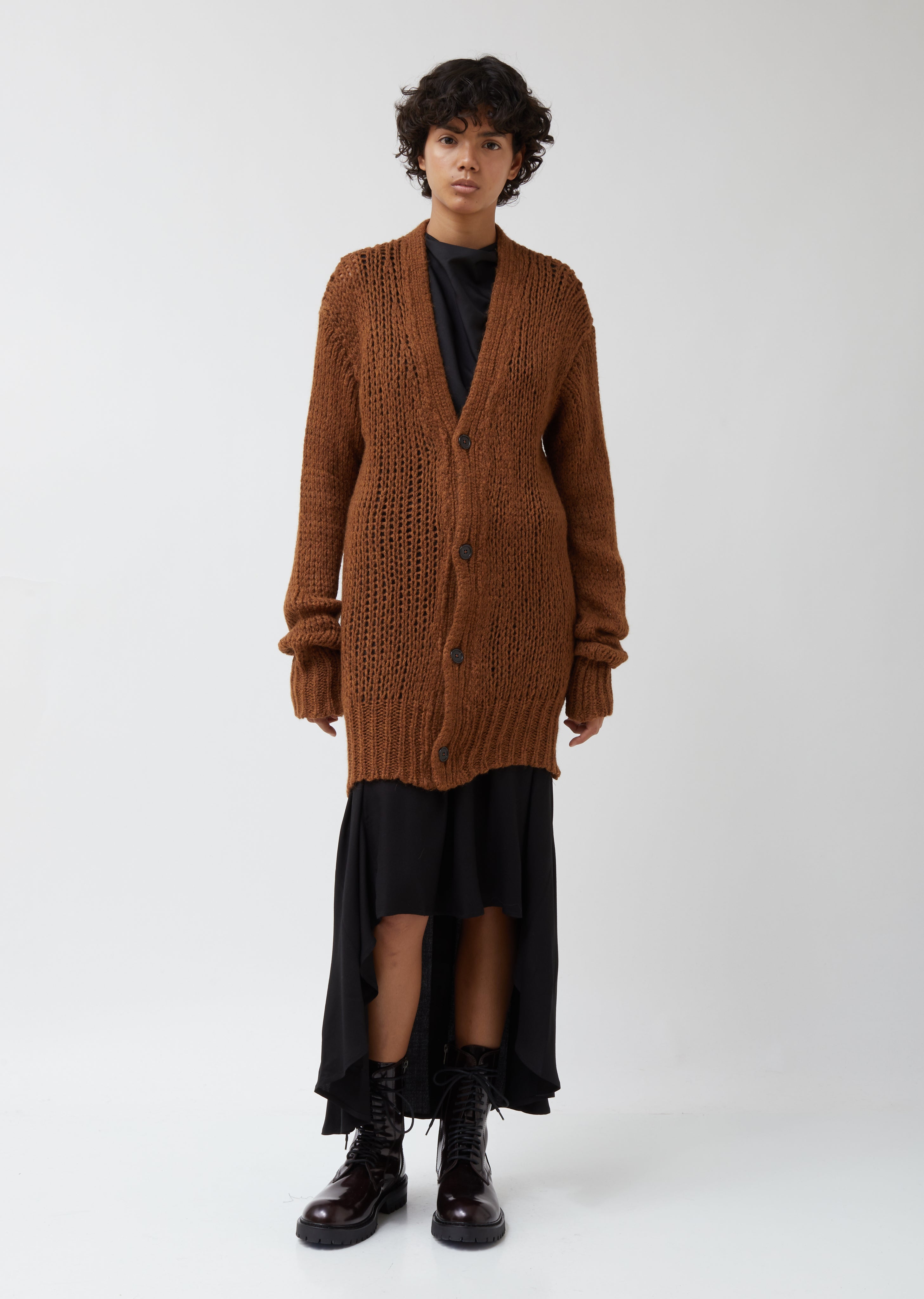 Alpaca & Wool Cardigan La Garonne Alpaca & Wool Cardigan La Garonne