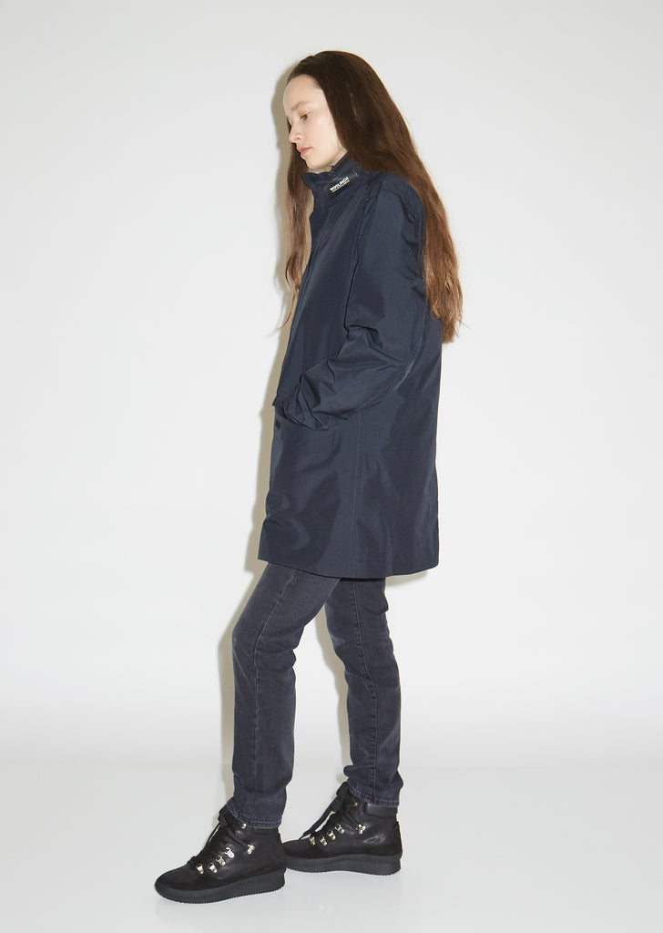 Water Repellant Stand Up Collar Coat