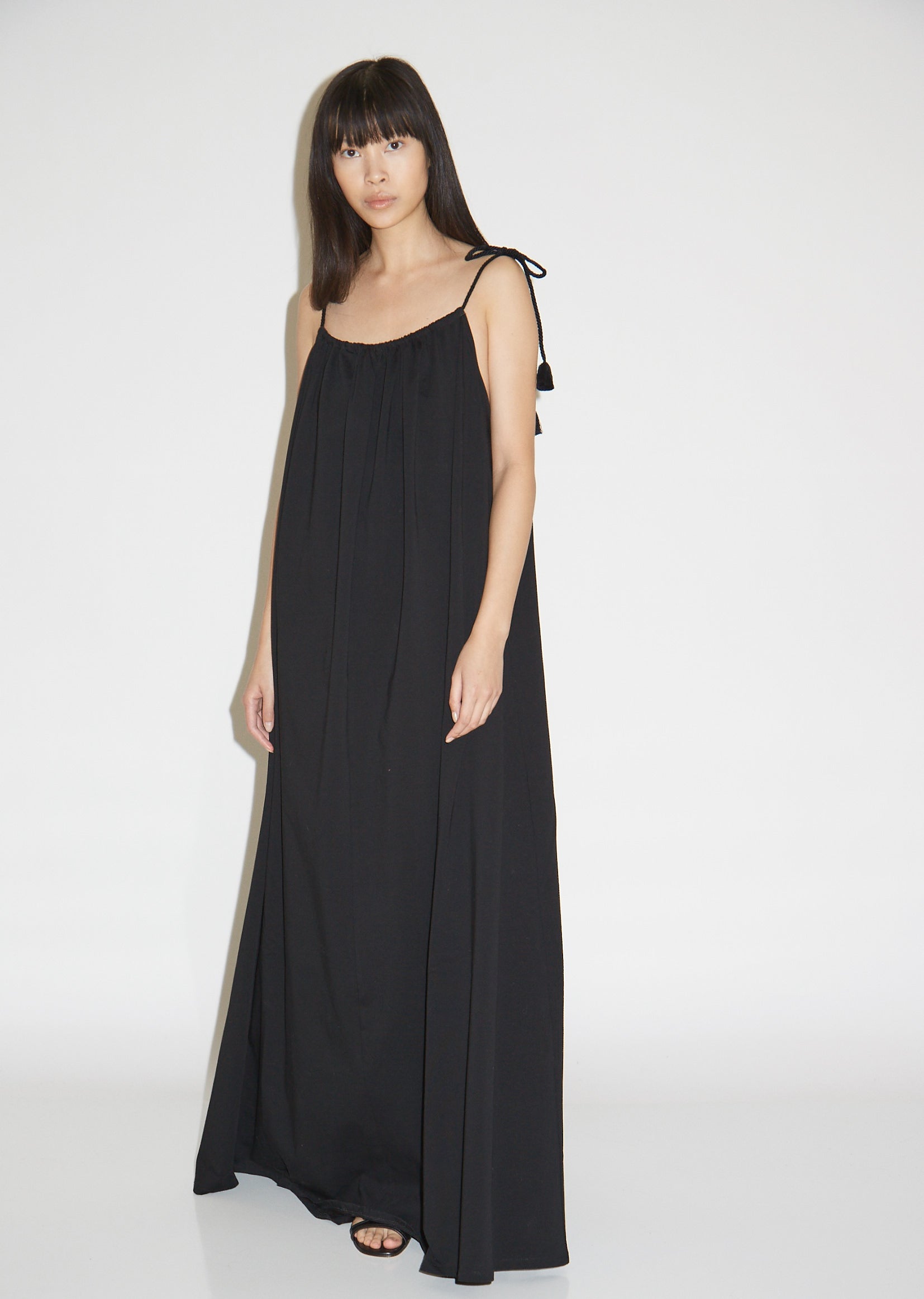 Dresia Cotton Jersey Dress by The Row- La Garonne Dresia Cotton Jersey Dress by The Row- La Garonne
