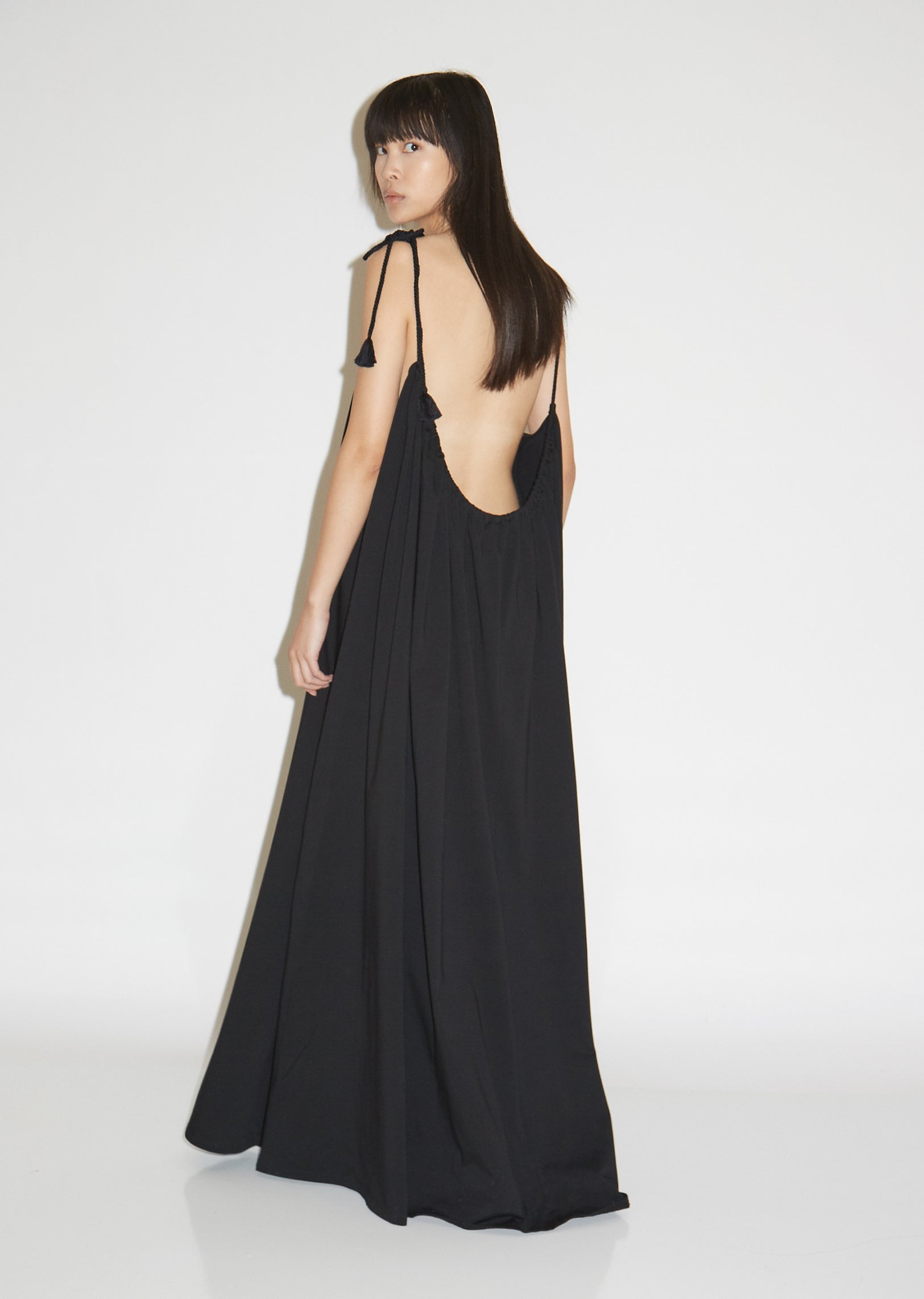 Dresia Cotton Jersey Dress by The Row- La Garonne Dresia Cotton Jersey Dress by The Row- La Garonne