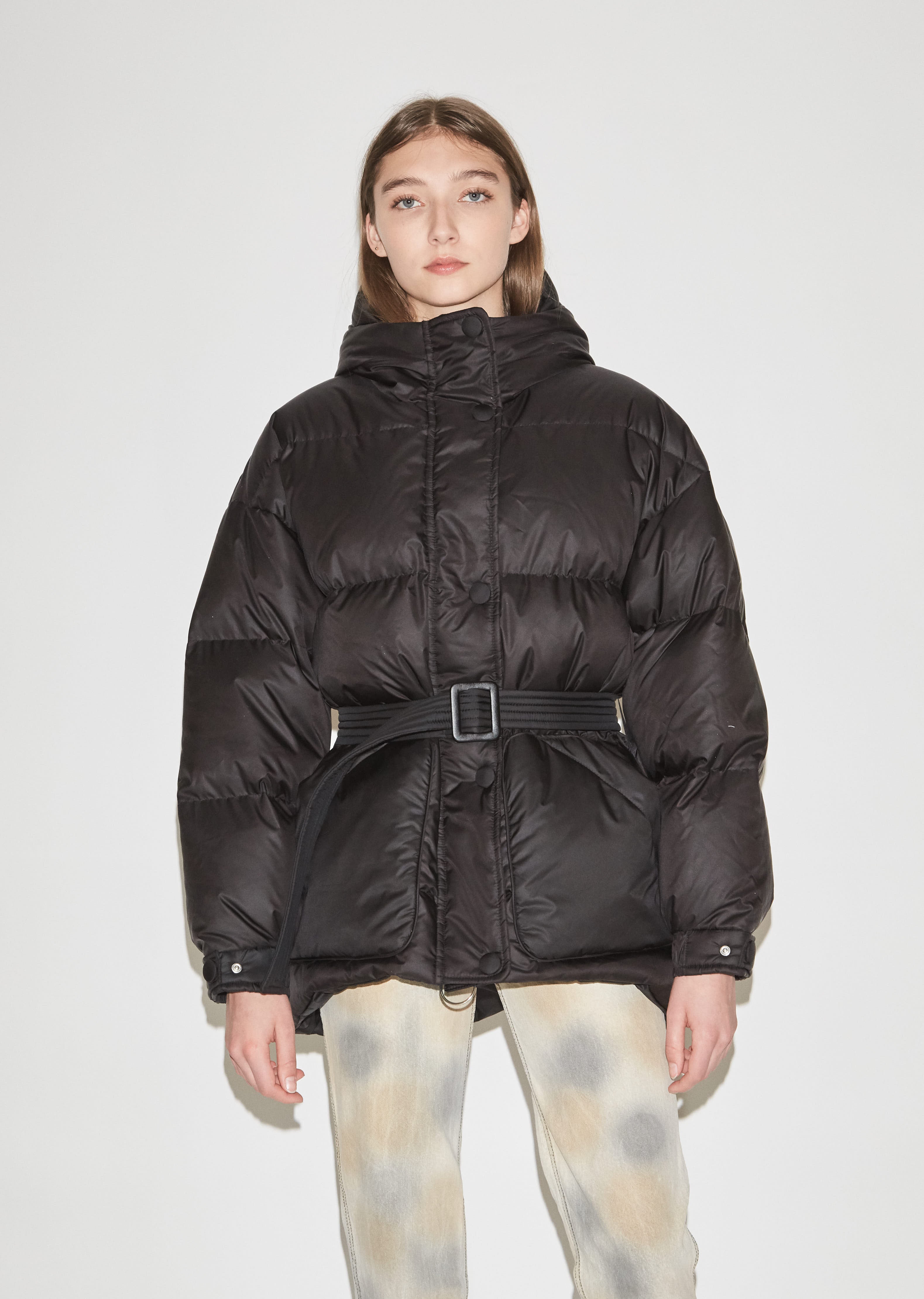 Ienki Ienki 'Michlin’ down jacket Bear Michlin Jacket Soft Khaki