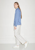 Back Cotton Poplin Shirt