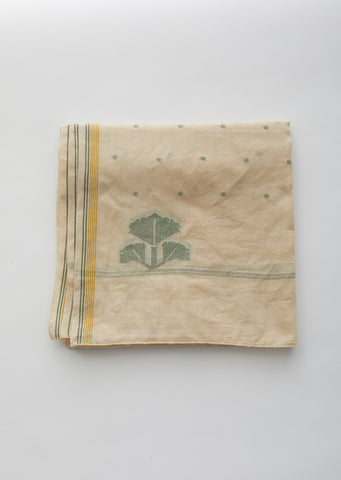 Carre De Dyed Handwoven Jamdani