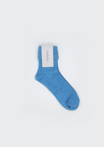 Folded Socks — Sky Blue