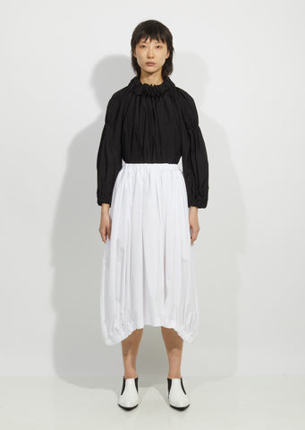 Cotton Broadcloth Skirt