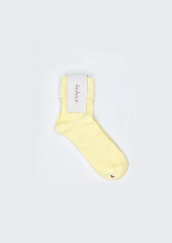 Folded Socks — Yellow