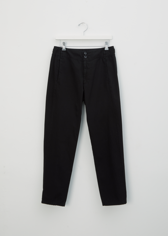 Organic Cotton Pants — Black