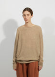 Cashmere & Silk Circle Sweater