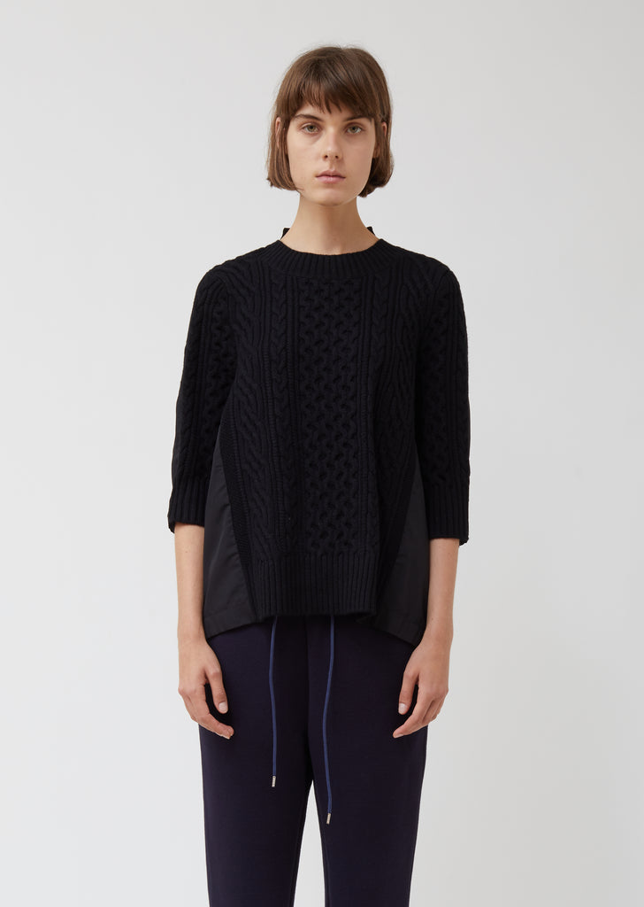 Wool Knit Pullover