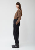 Percy Washed Wool Denim Trousers