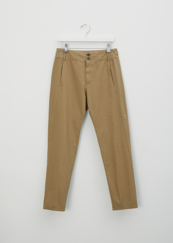 Organic Cotton Pants — Beige
