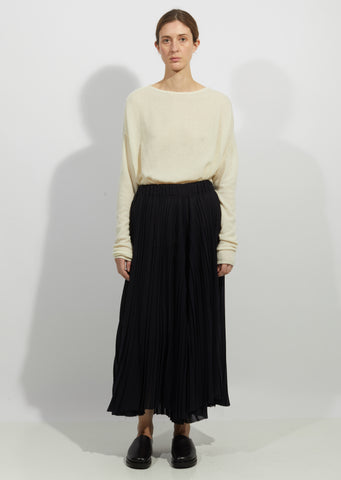 Pleated Wool Pants