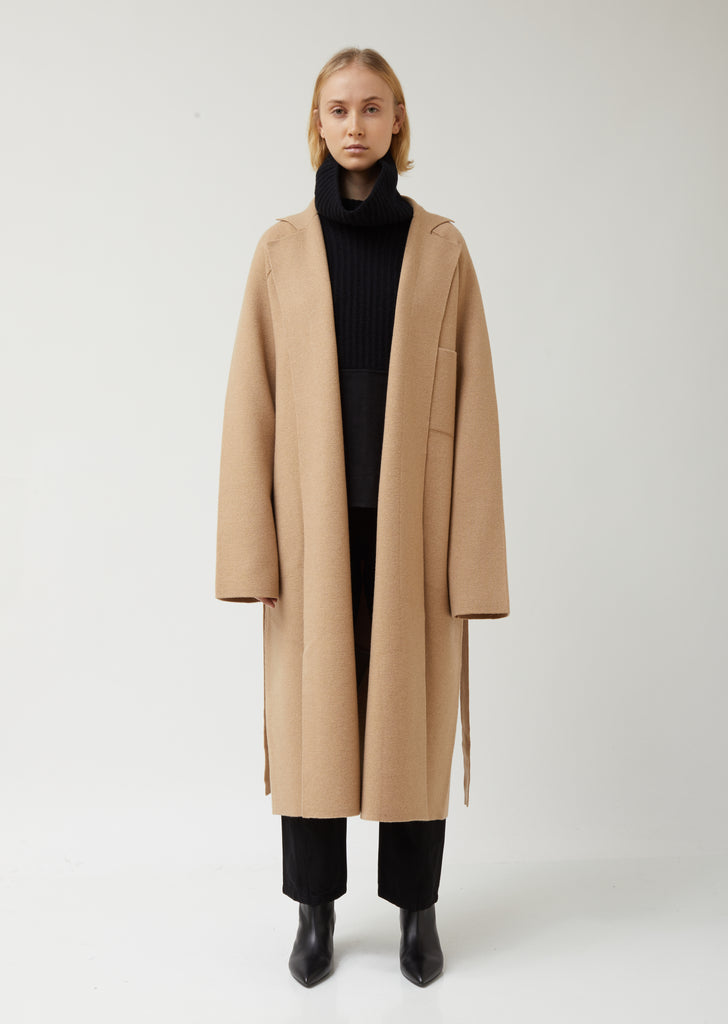 Cashmere Knitted Coat – La Garçonne