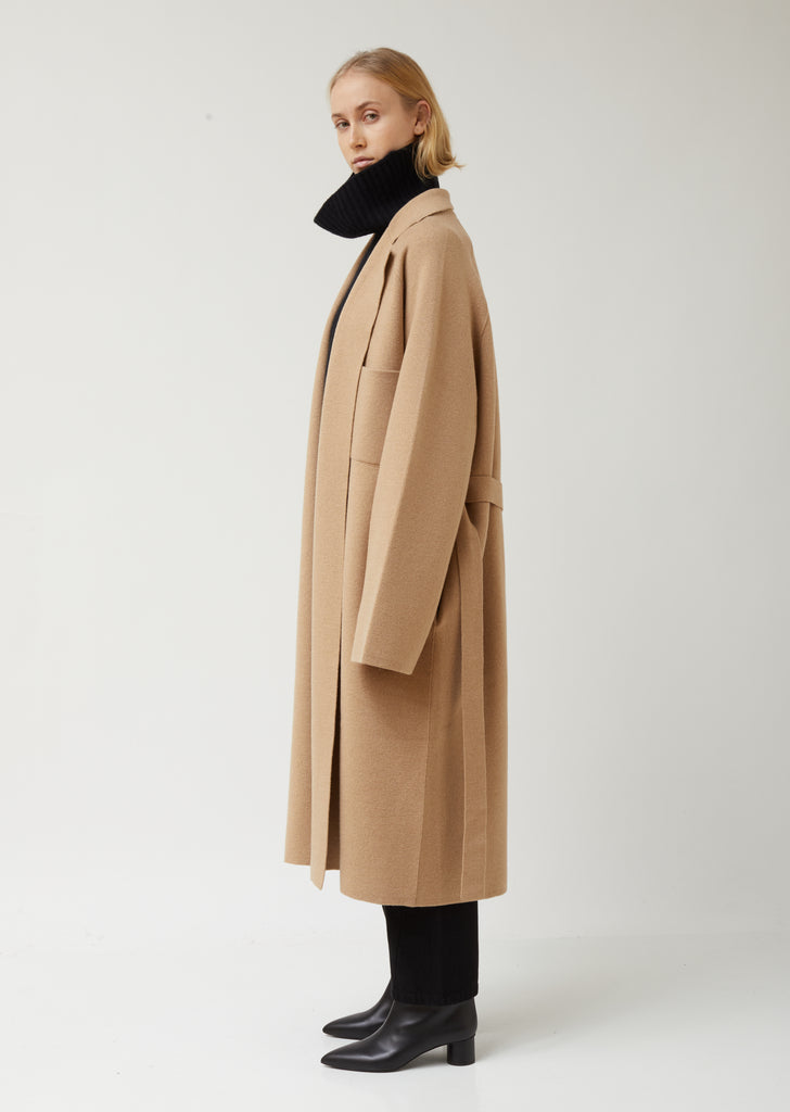 Cashmere Knitted Coat