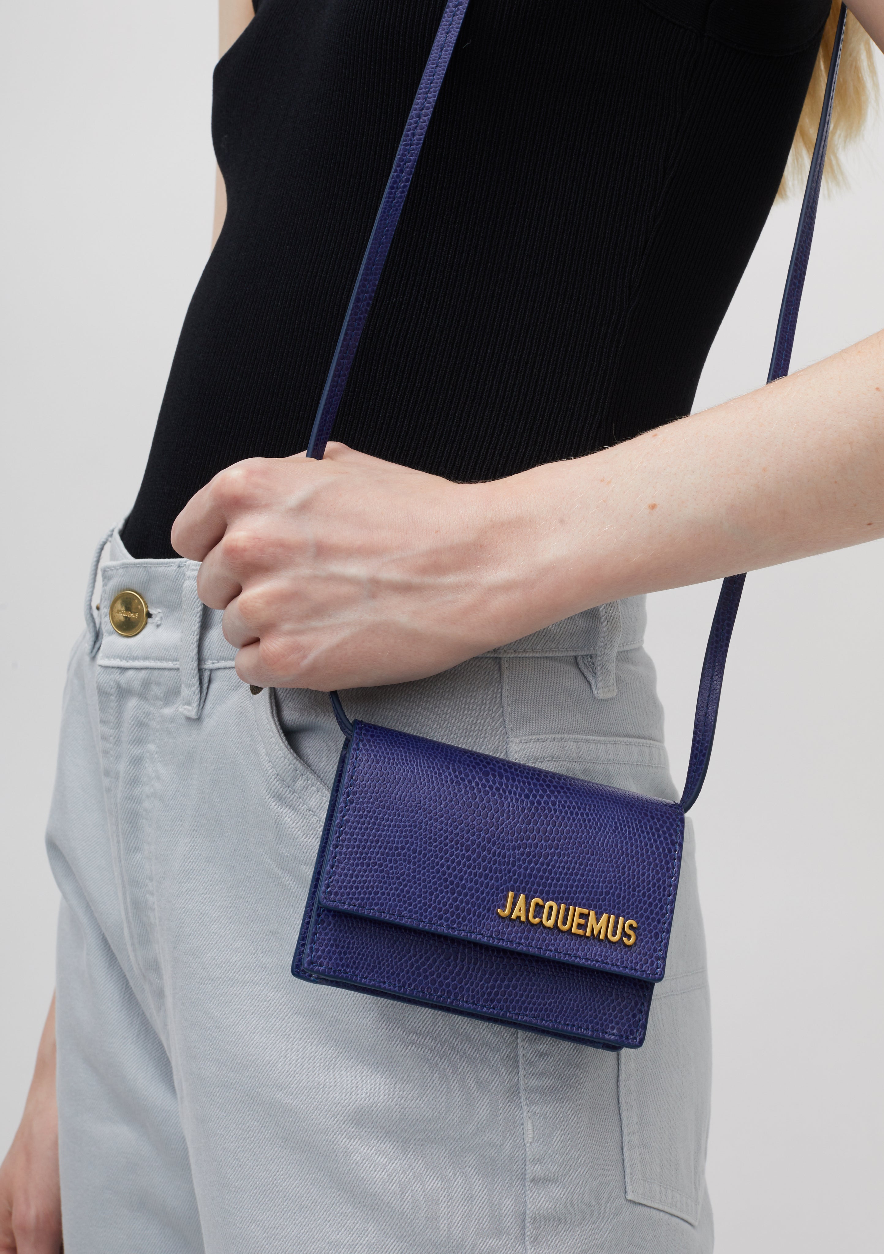 Jacquemus Card holder with strap, Men's Accessorie