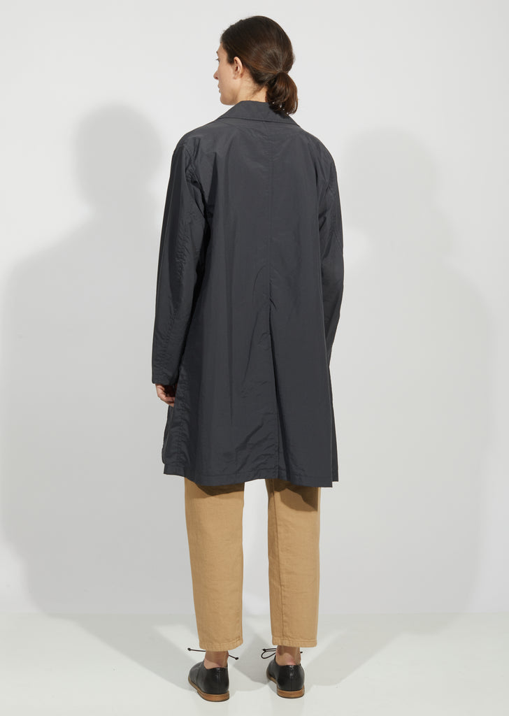 Men's Nylon Taffeta Mac Coat – La Garçonne