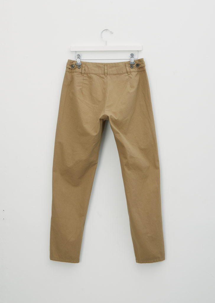 Organic Cotton Pants — Beige