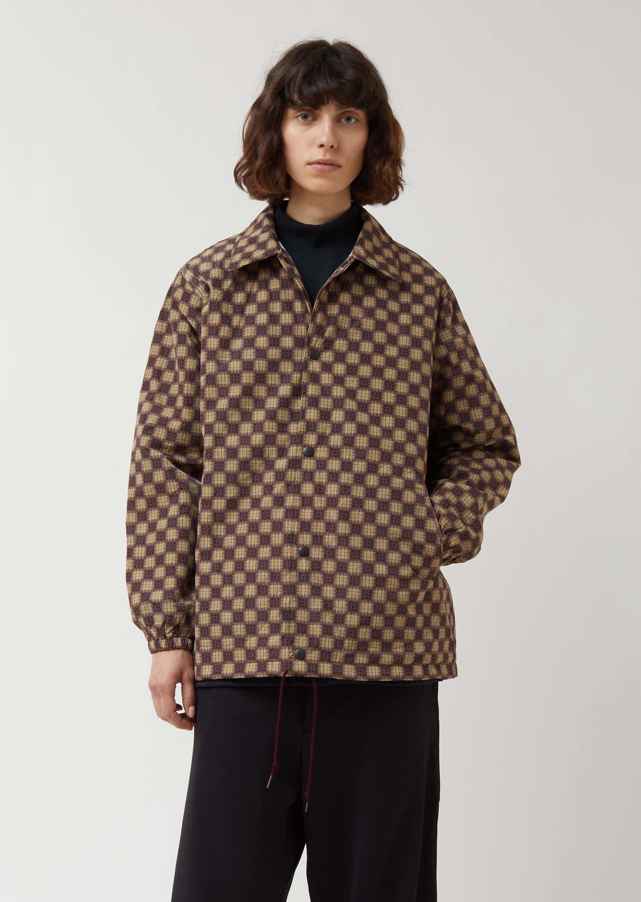 3203 100% Water Resistant Nylon Coach Jacket