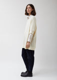 Wool V-Neck Pullover Top