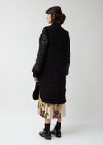 Georgette & Quilt Embroidery Vest Coat