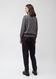 Classic Donegal Cashmere Crew Neck Sweater