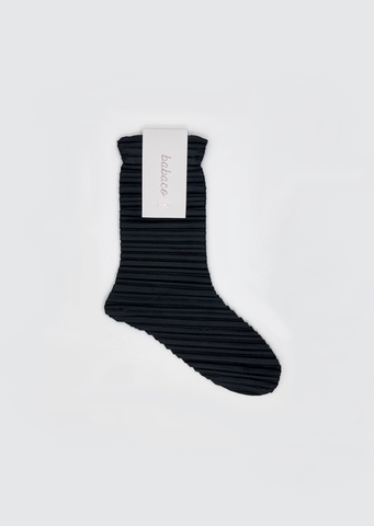 Crushed Socks — Black
