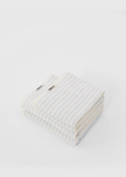 Terry Hand Towel — Baby Blue Stripes