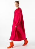 Dulcina Puff Sleeve Wool Dress