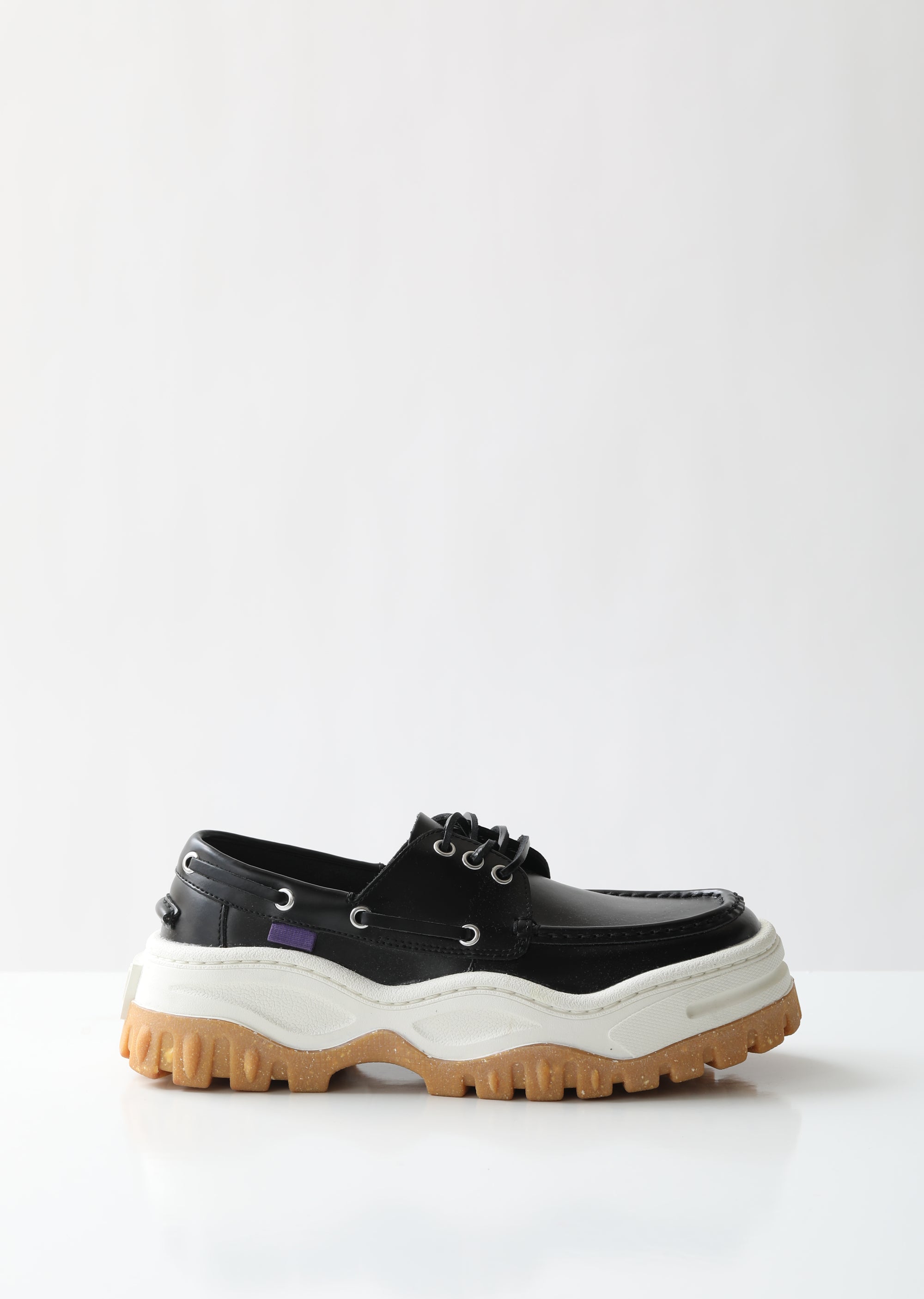 Mykonos Leather Platform Loafers – La Garçonne
